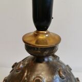 Ceramic table lamp, from Danish Leif Holm. with two light sources