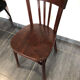 Suite de 4 chaises de bistrot Baumann vintage