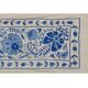 Hand knotted rug, vintage Turkish rug 52x188 cm