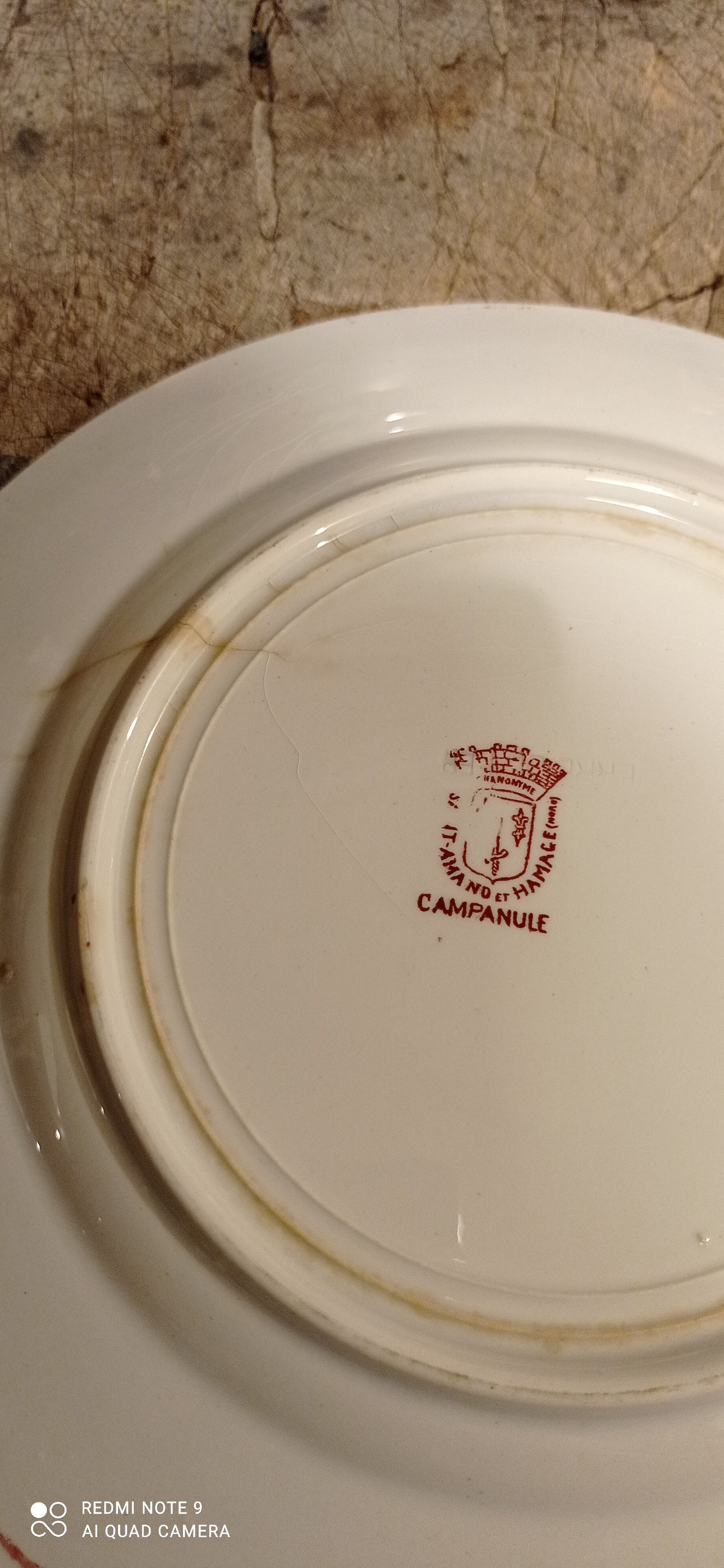 Lot plates iron earth