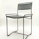 Perforated steel chairs