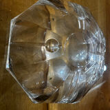 Hexagonal Crystal Bowl / Ashtray Art Deco Period