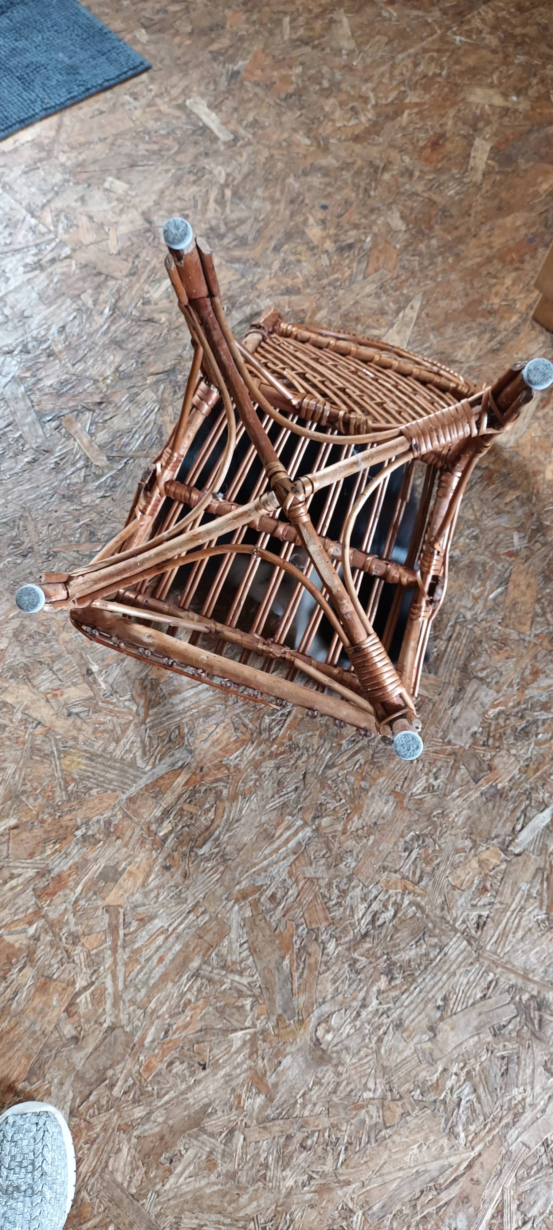 Children's rattan armchair