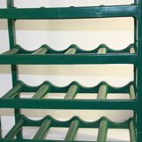 Vintage green bottle holder