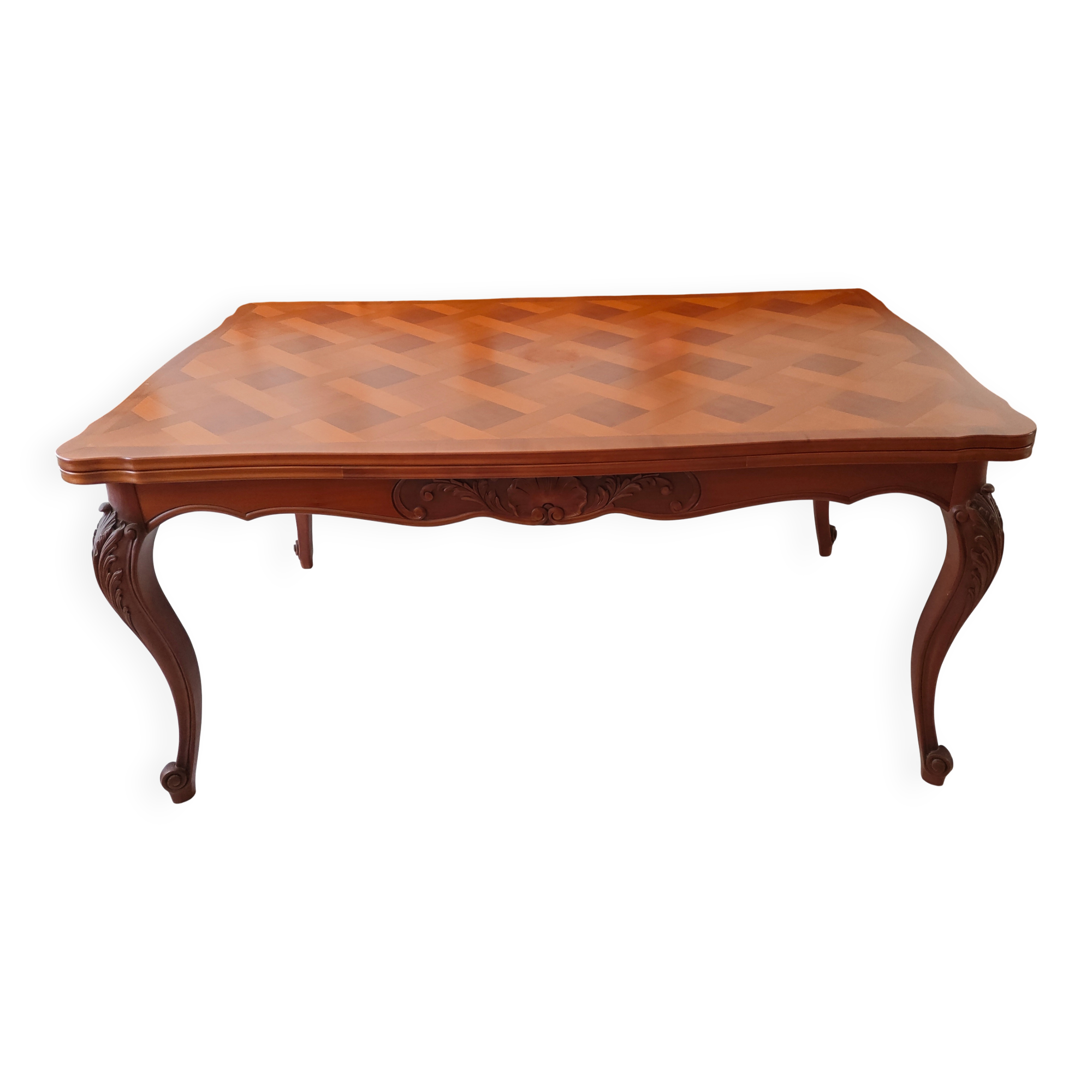 Table merisier Louis XV Régence