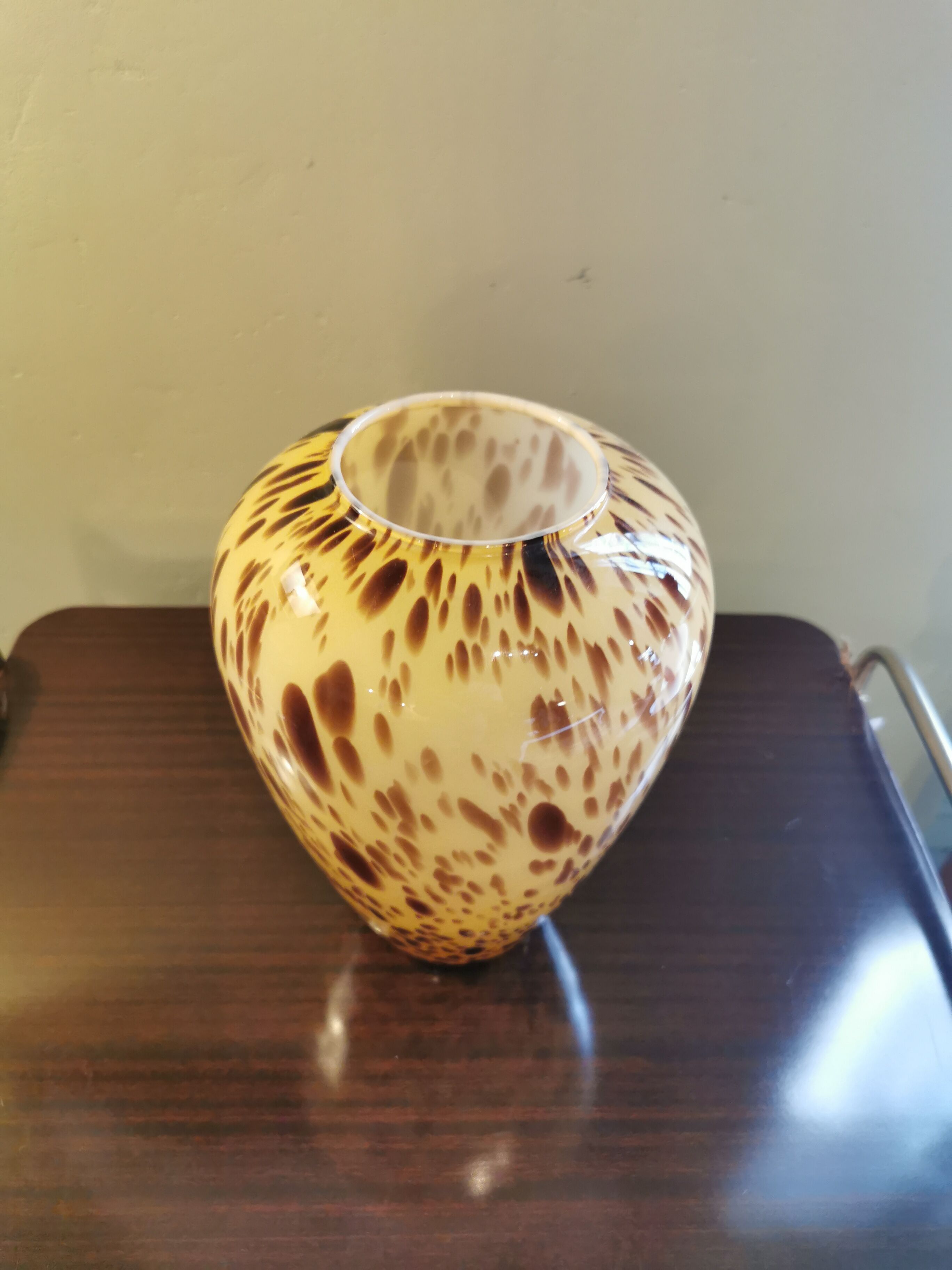 Vase en verre de Murano