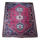 Vintage Iranian rug from the 1950s. Handcrafted, handmade.
