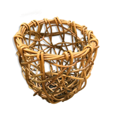 Panier corbeille en osier vintage