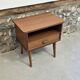 Scandinavian 1960s teak bedside table