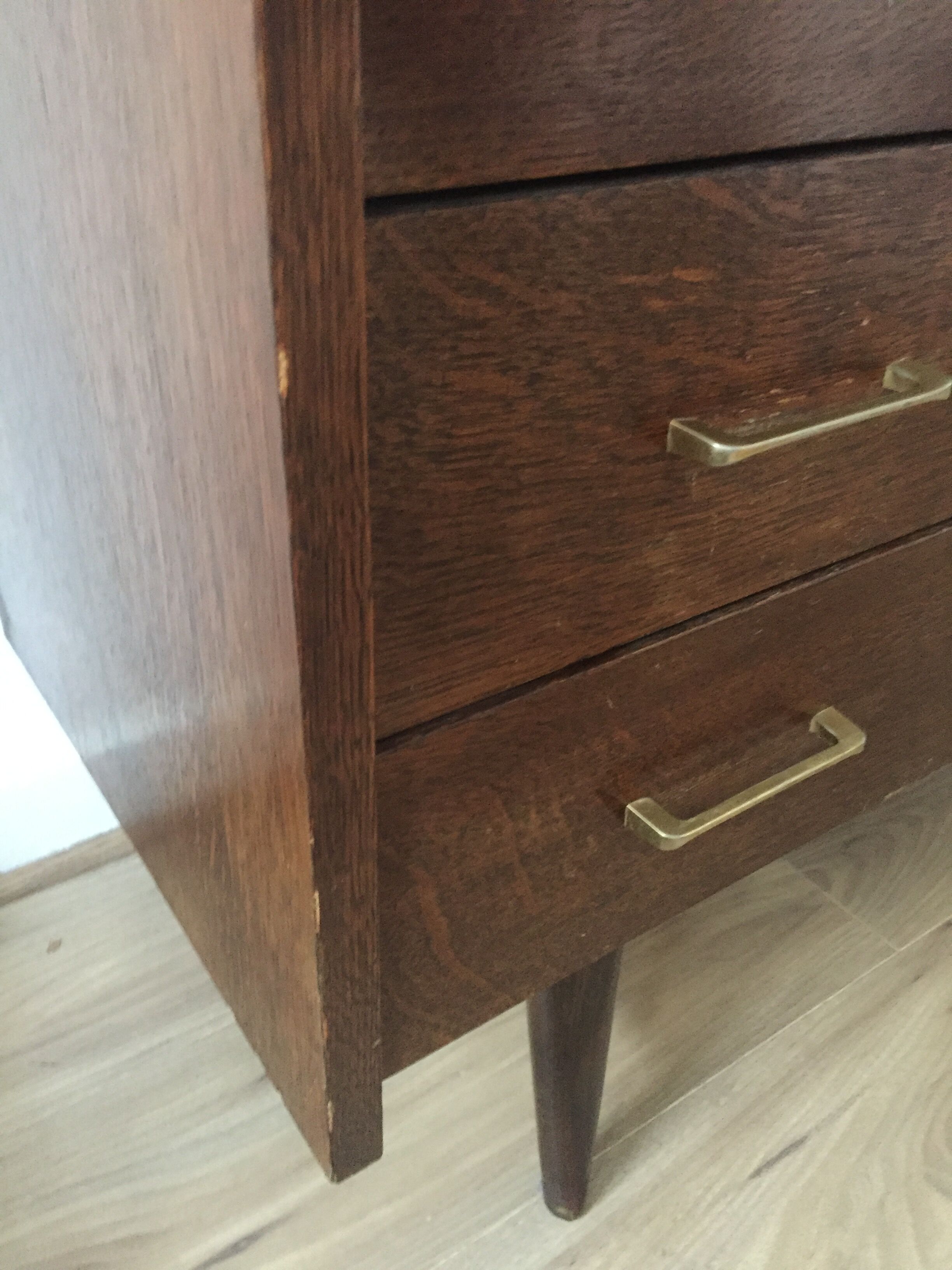 Commode vintage pieds compas année 50/60