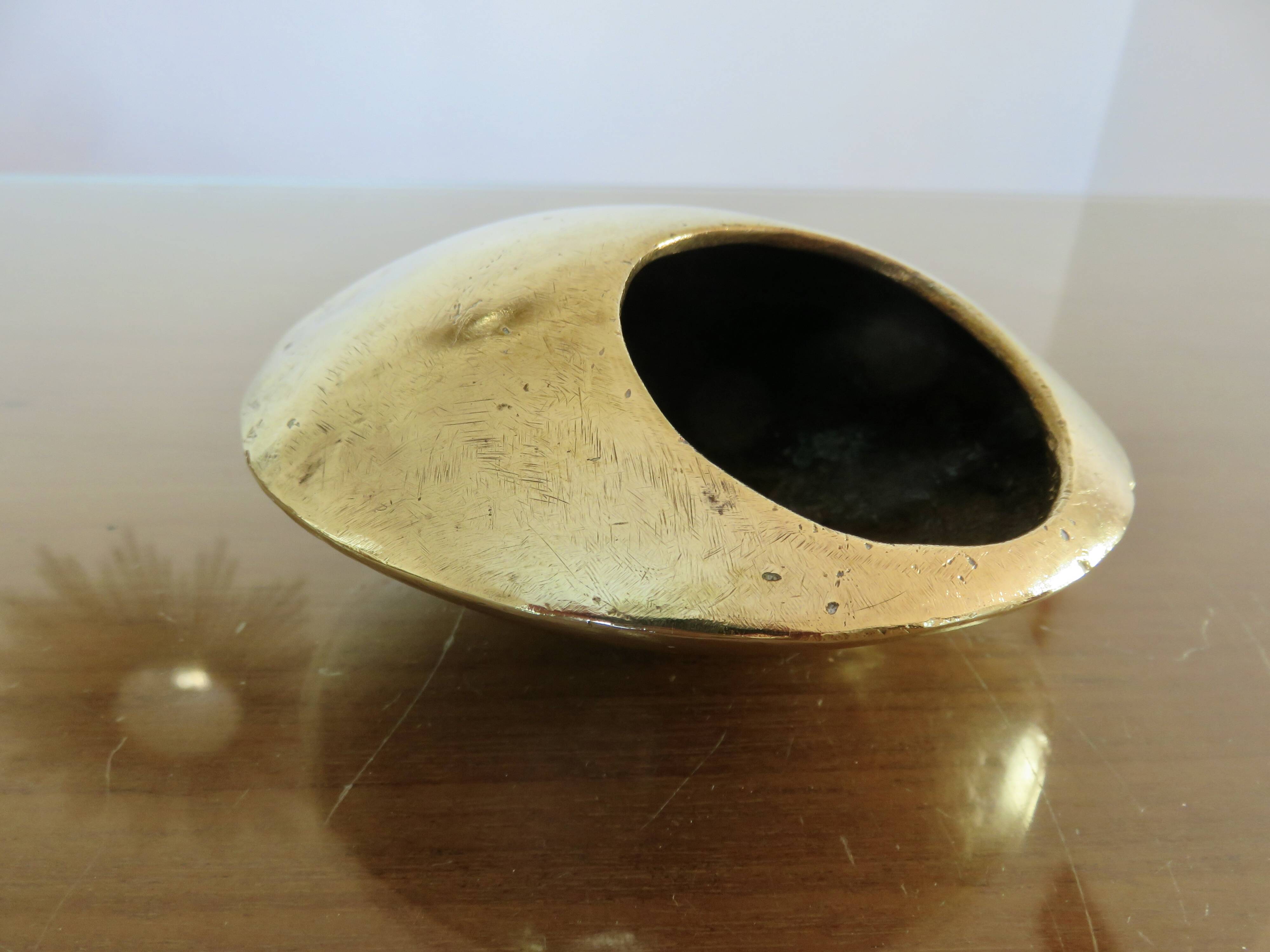 "Ashtray 'ORB' by Roger Tallon, XXL, the largest model, space age, 1970."