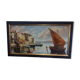 Peinture a l'huile signé Andrée Couchet, Les Martigues