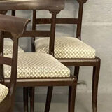 Suite of 8 Directoire style chairs - English