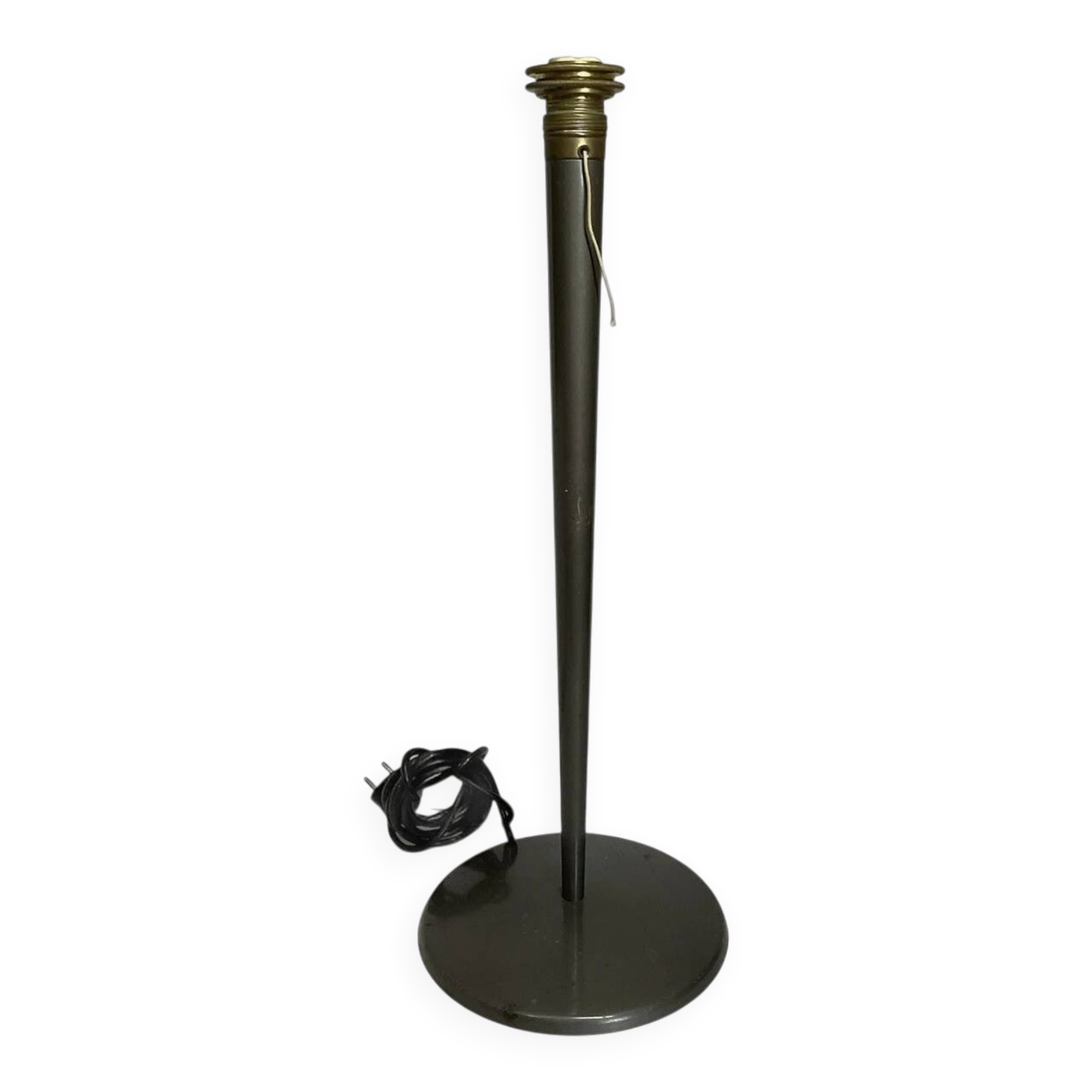 Old large lamp lita jacques biny, industrial workshop model, mazda