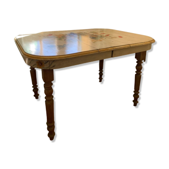 Provence table peinte à la main nature notre pièce unique