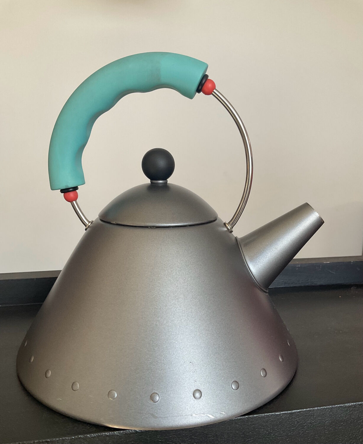 Alessi Tea Kettle by Michael Graves 80s