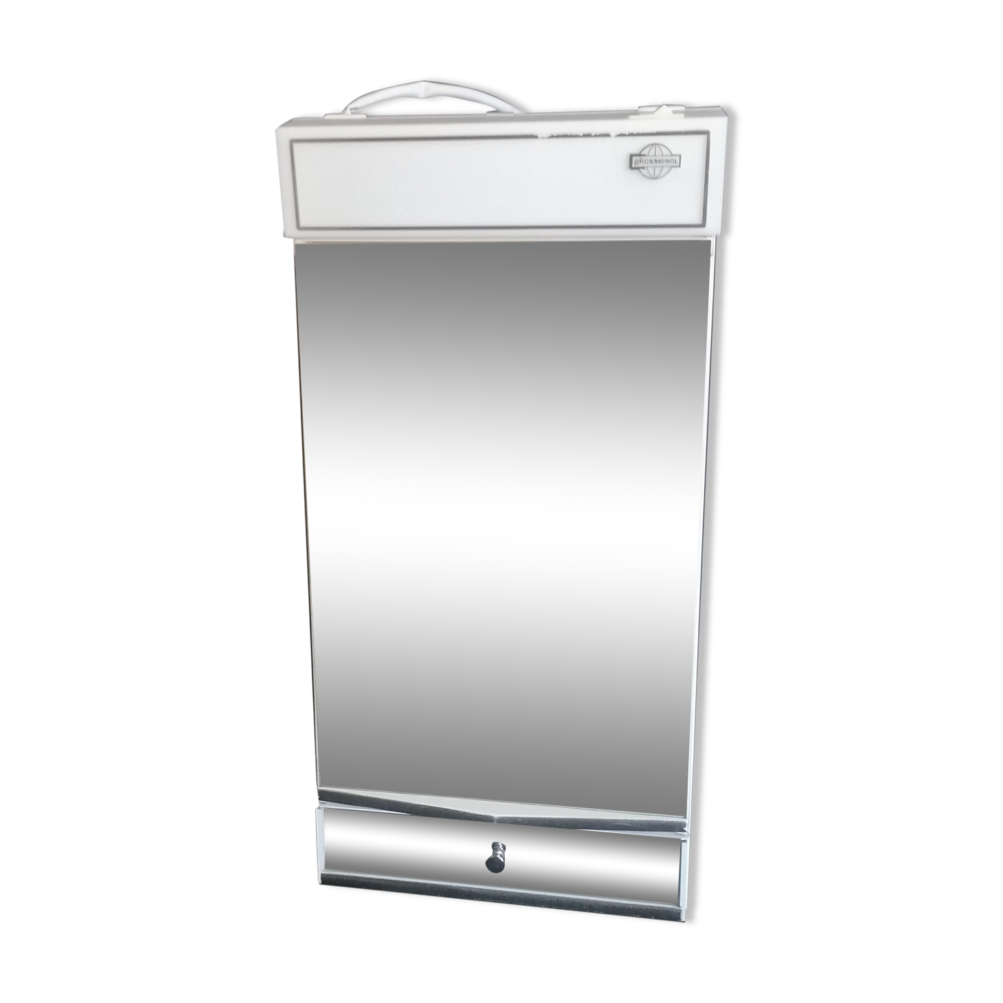 Armoire de toilette / pharmacie vintage Rossignol France métal