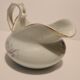 Russian porcelain milk pot floral décor and butterfly