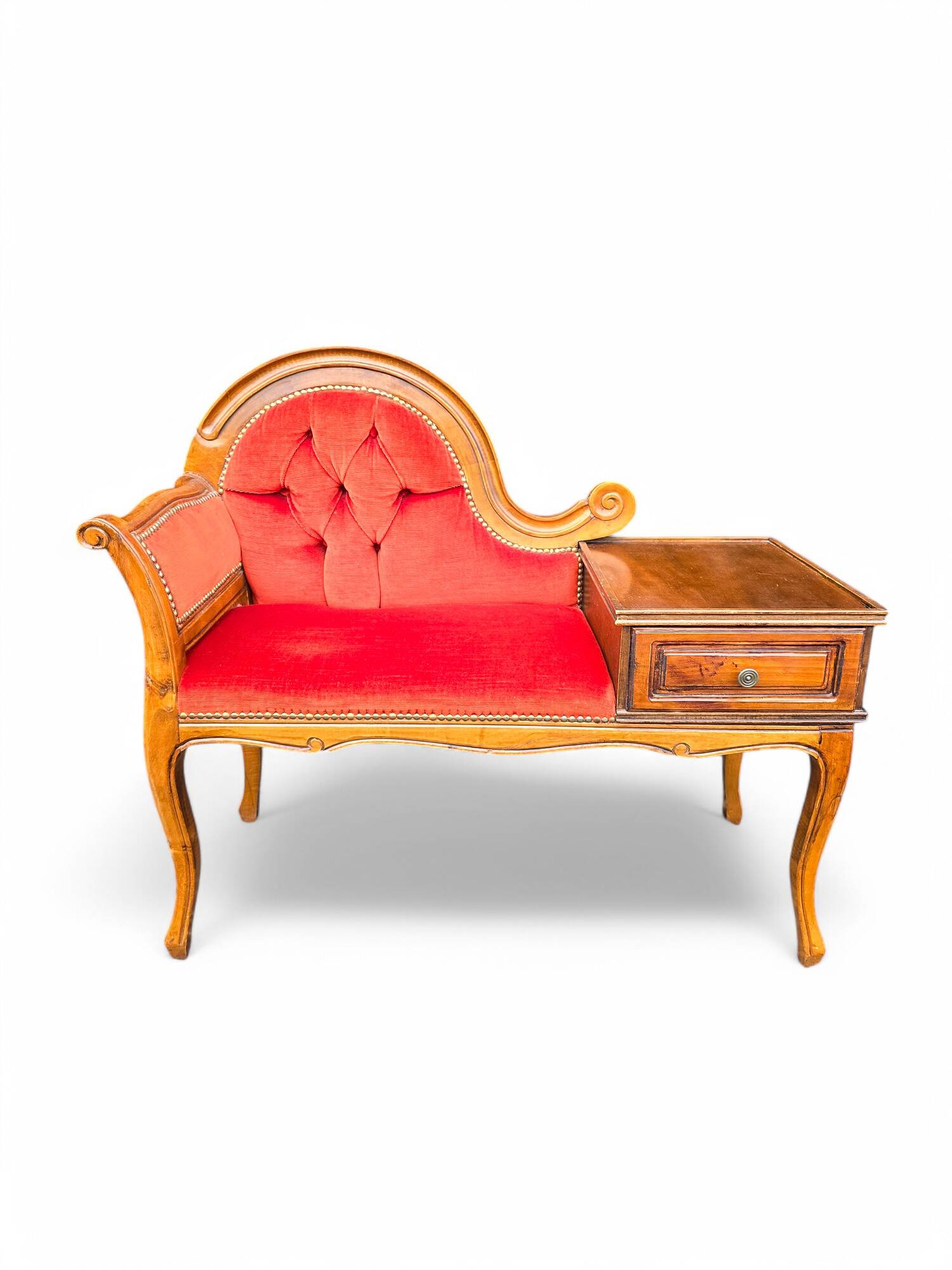 Telephone cabinet - vintage chaise longue