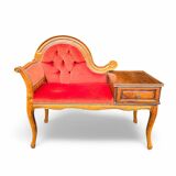 Telephone cabinet - vintage chaise longue