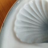 Set of 6 oyster plates and dish