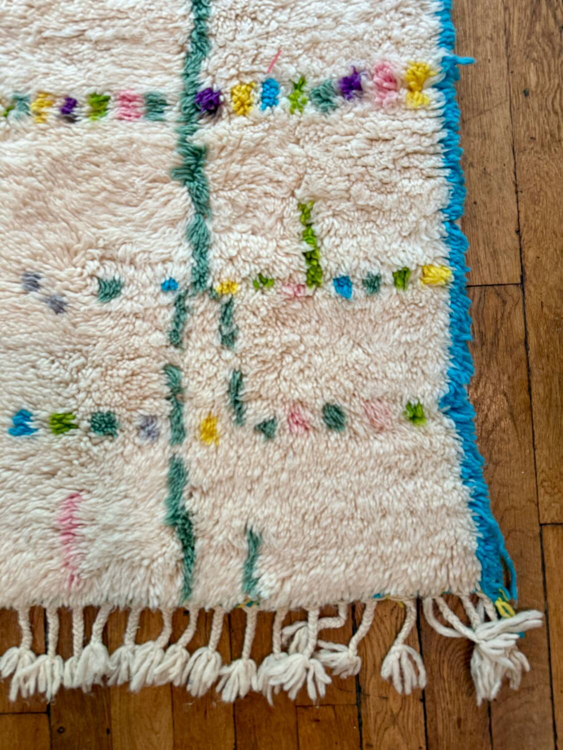 Beni Ouarain Berber rug 100% wool