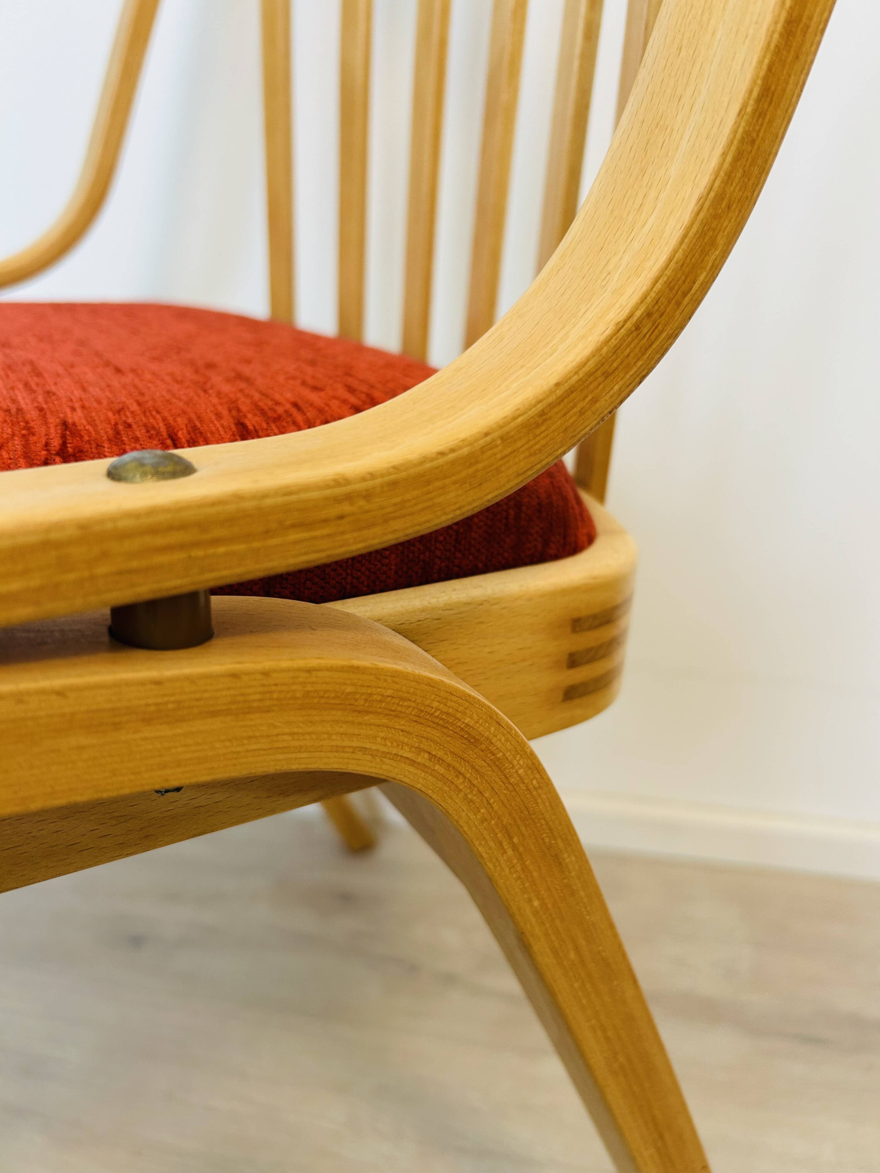 Vintage Chair by Ludvík Volak for TON from Czekoslovakia 1960’s