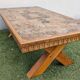 Vintage 1980s Brutalist Ceramic Coffee Table