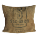 Burlap Cushion