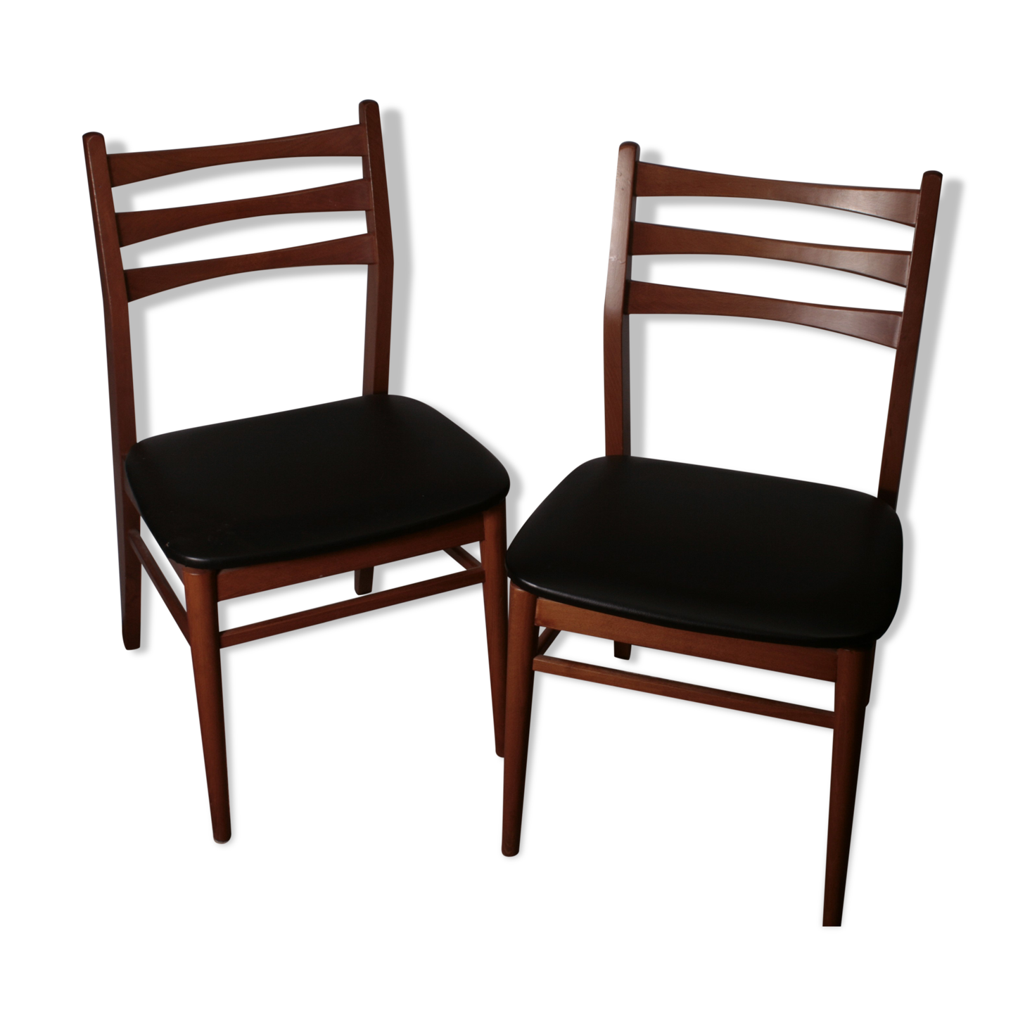 Duo of Scandinavian style chairs