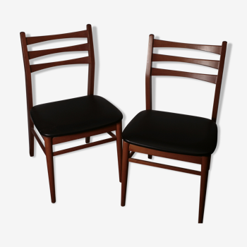 Duo de chaises de style scandinave