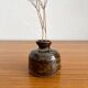 Vintage flamed stoneware vase