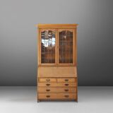 Engish secretary bookcase Arts&Crafts 1910