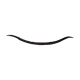 old bronze curved pediment