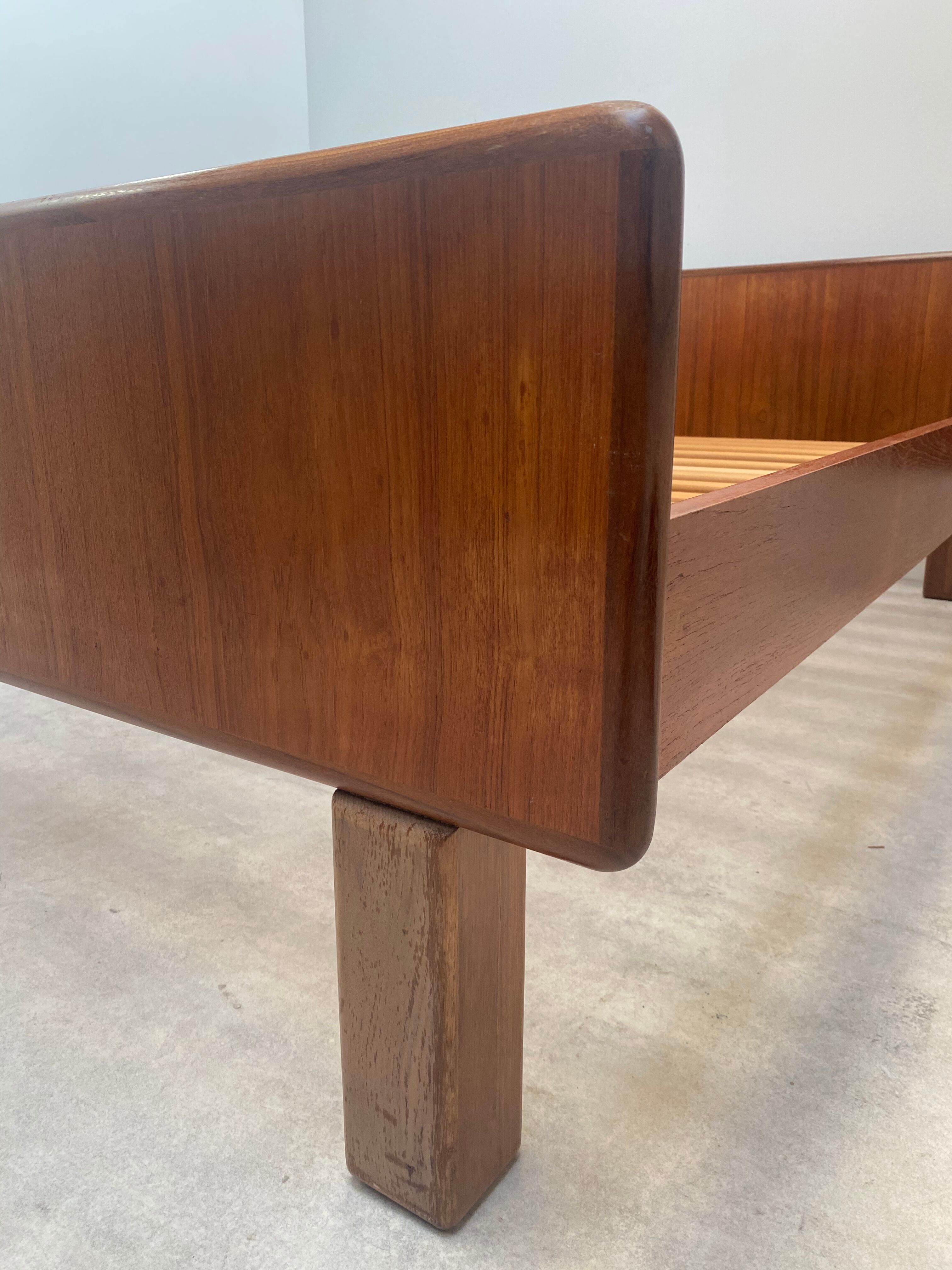 Scandinavian teak bed