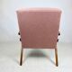 Vintage armchair B-310 VAR pink structural boucle 1970s - 2 pieces available