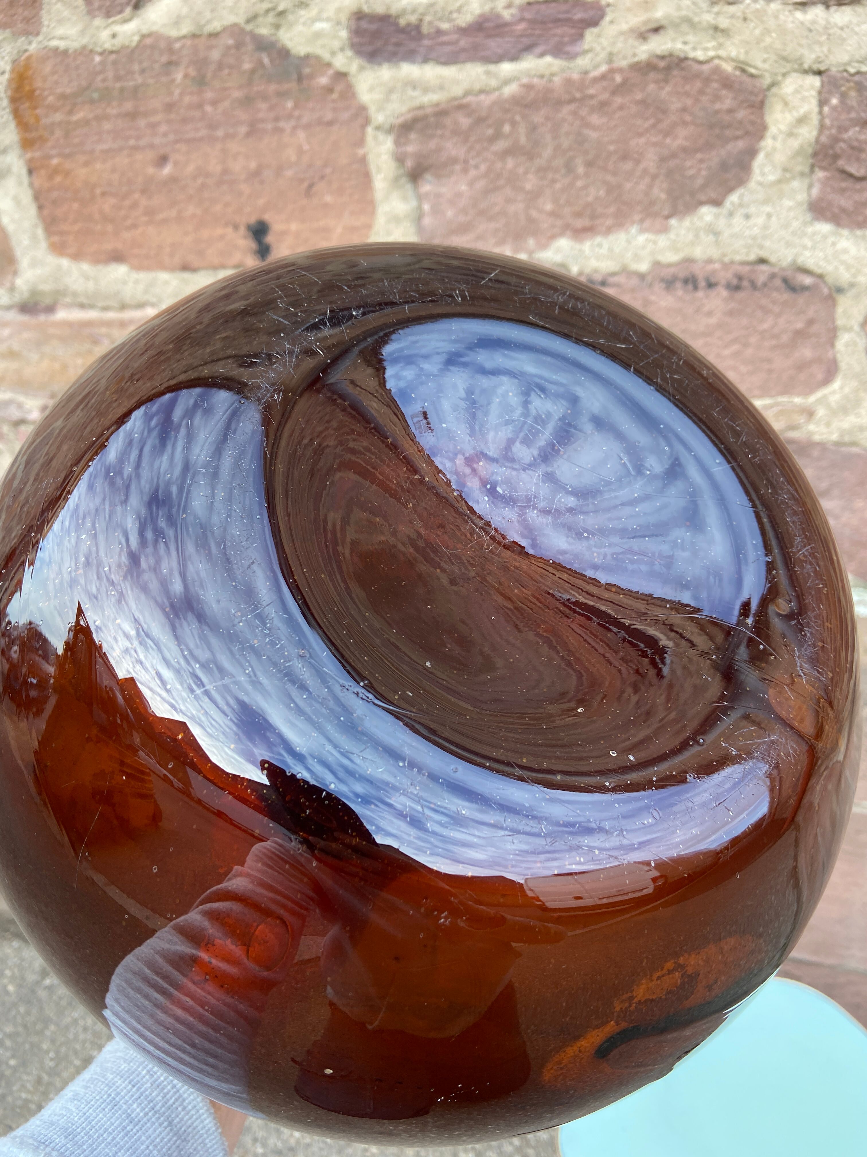 Demijohn brown lady amber jeanne 19th