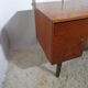 Scandinavian vintage office of the 60s light oak