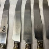 Set of 8 old knives