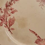 Assiettes anciennes Sarreguemines "Favori"