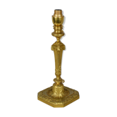 Bougeoir en bronze doré
