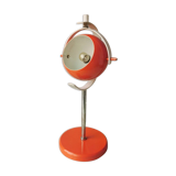 Vintage orange lamp space age, eyeball, 1970