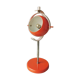 Lampe orange vintage space age, globe oculaire, 1970