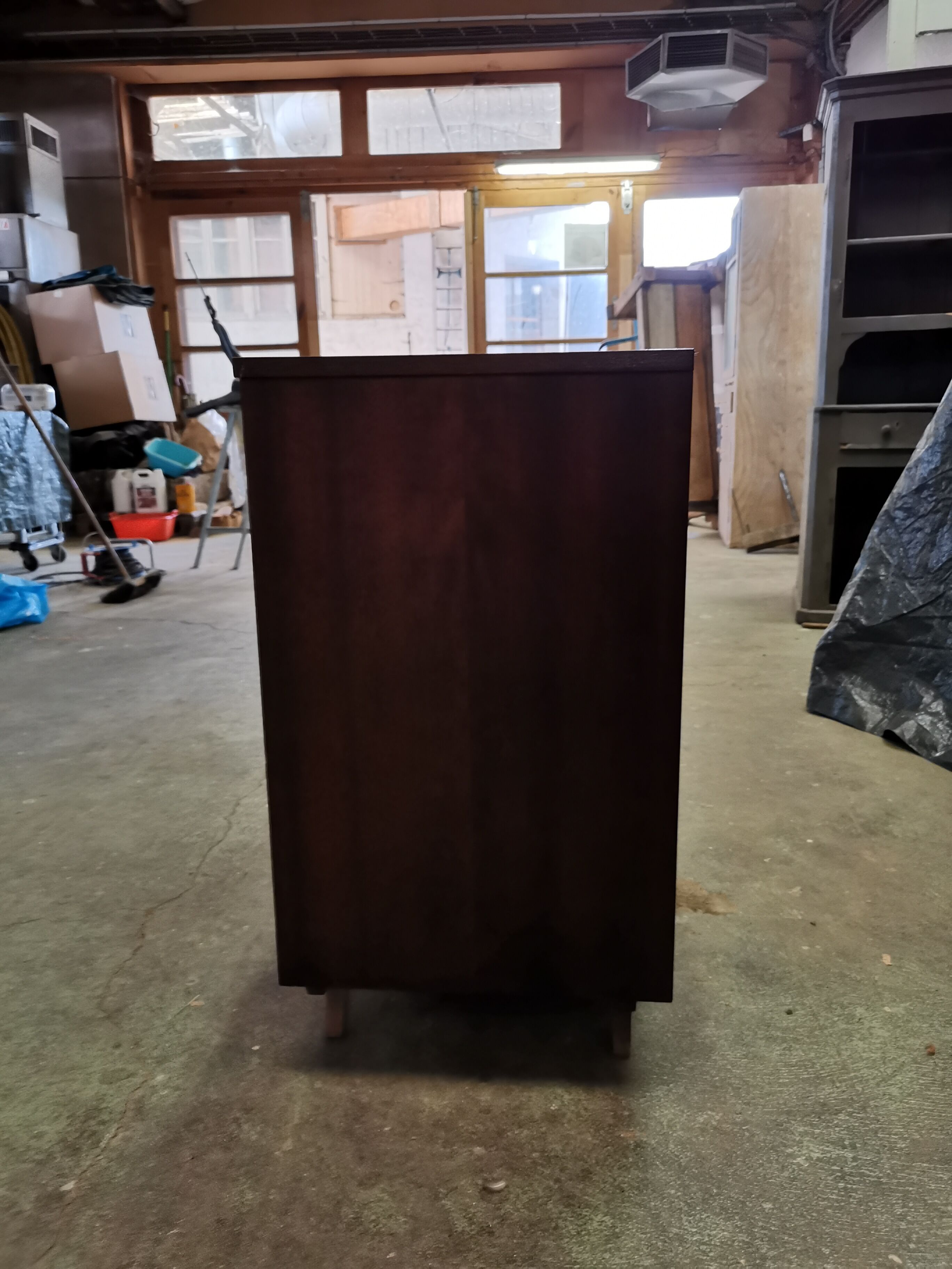 Commode vintage à quatre tiroirs, années 60-70