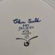 Dessert plates "Bleu Salé"