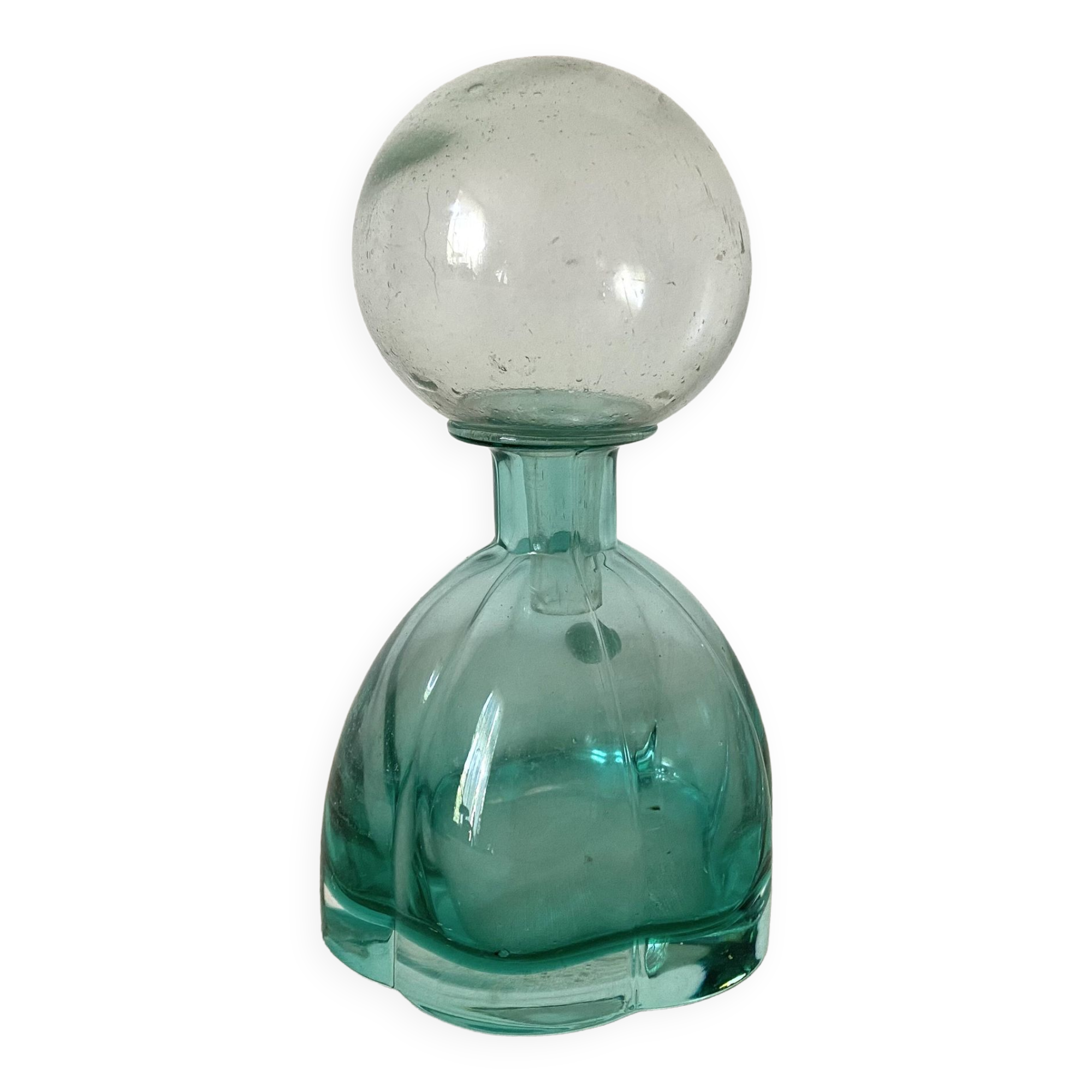Bleikristall ball stopper decanter