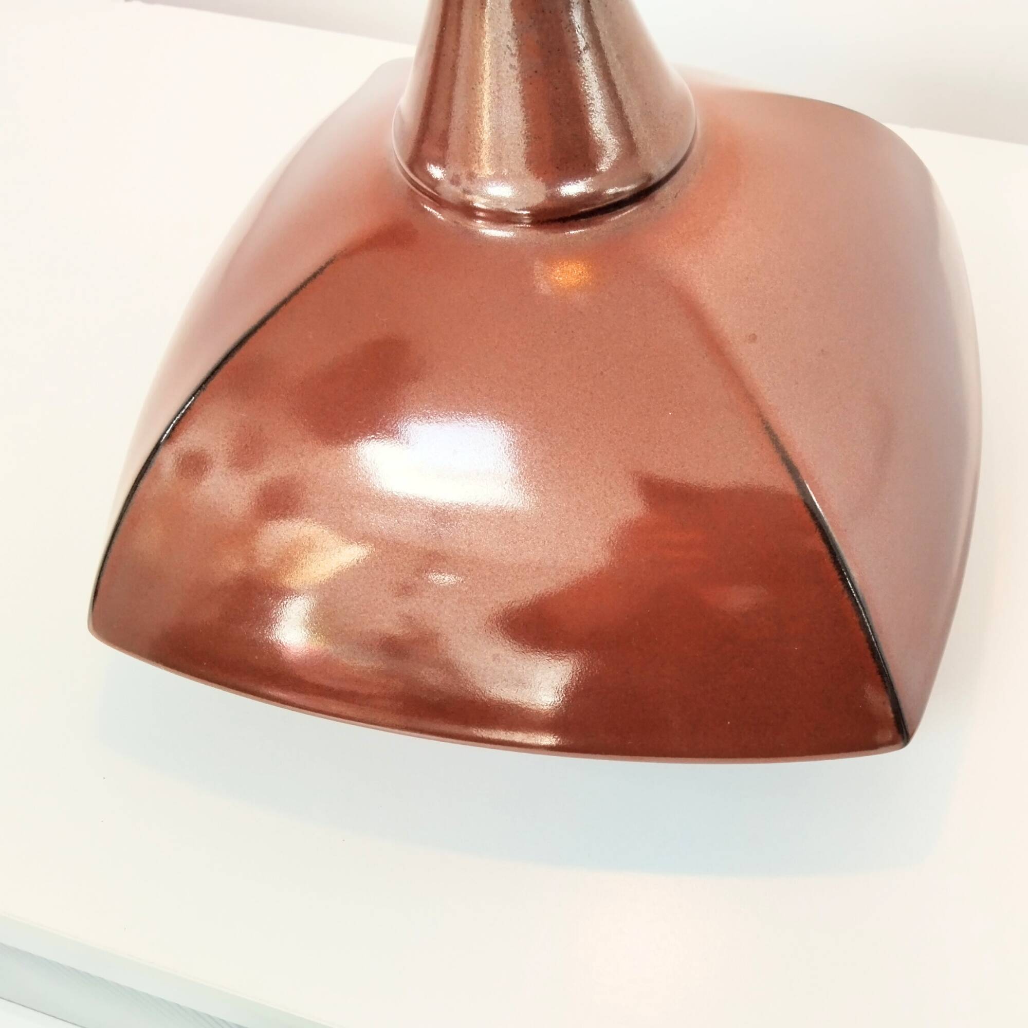 Pied de lampe en céramique