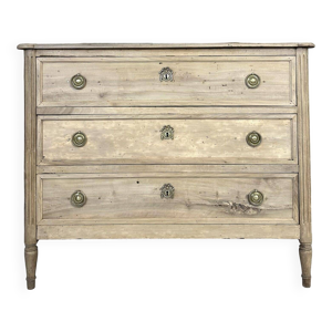 Commode louis xvi en - noyer