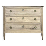 Louis XVI chest of drawers in bleached walnut circa 1800