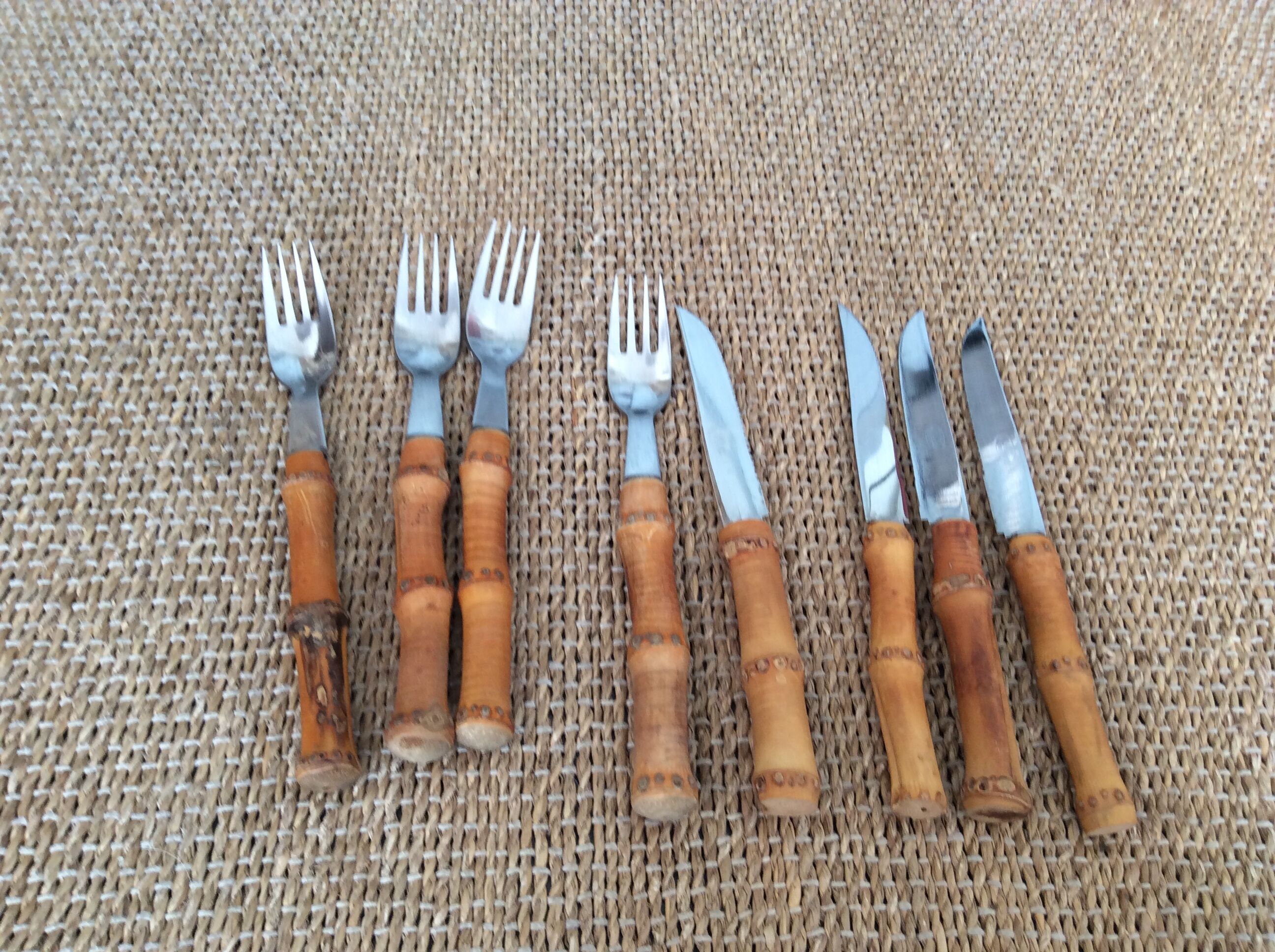 Bamboo cutlery